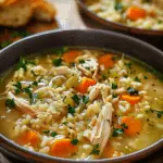 Cozy Chicken and Rice Soup