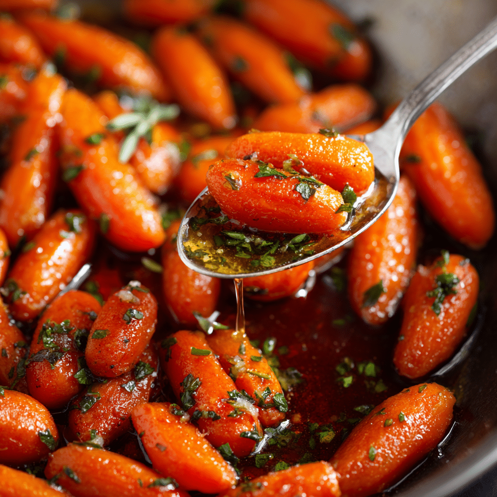 Honey Butter Glazed Carrots