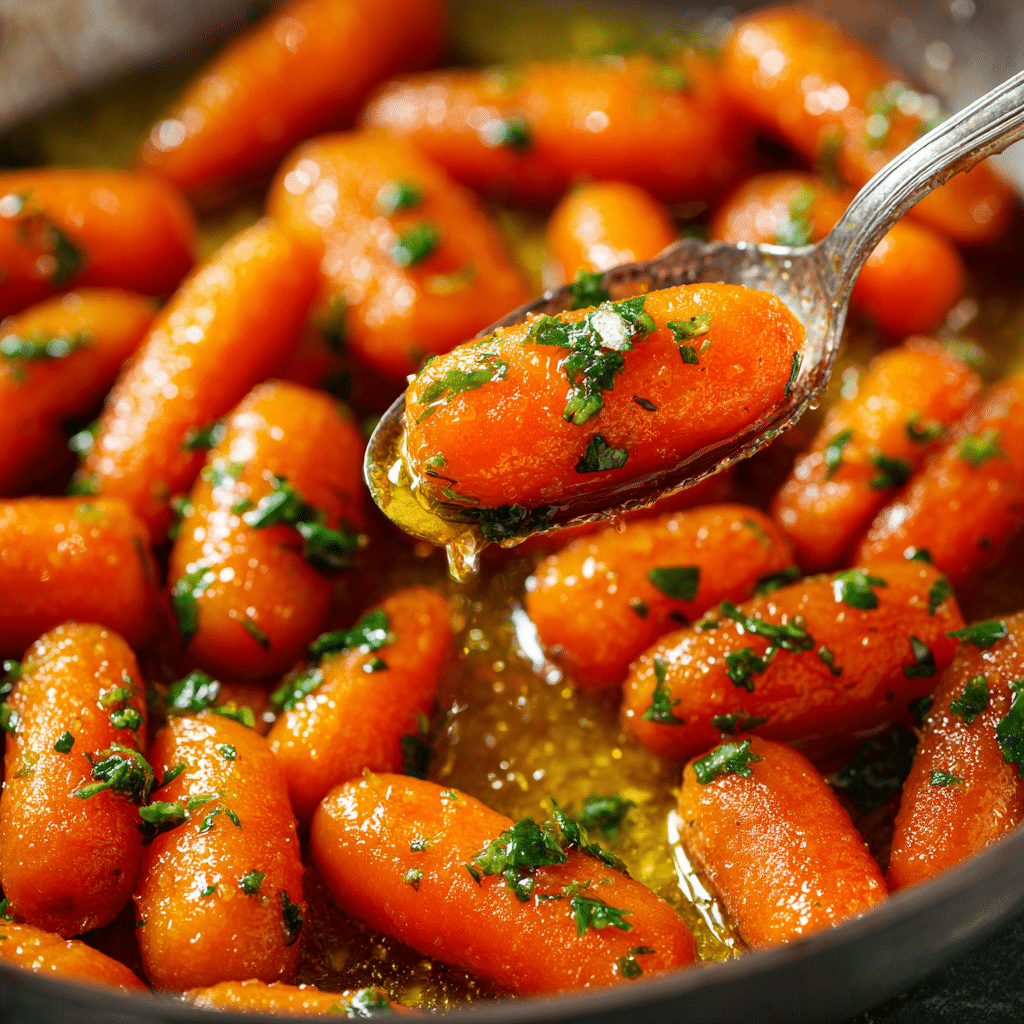 Honey Butter Glazed Carrots