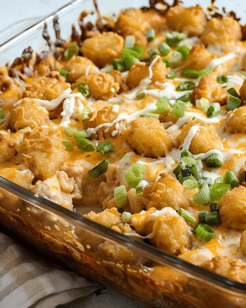 Big Mac Tater Tot Casserole