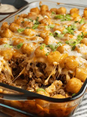 Big Mac Tater Tot Casserole