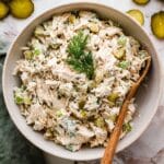 Savory Dill Pickle Chicken Salad Recipe