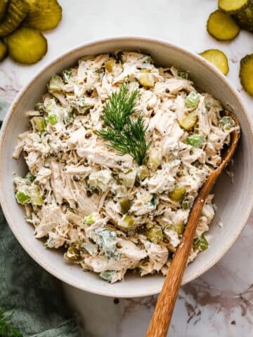 Savory Dill Pickle Chicken Salad Recipe