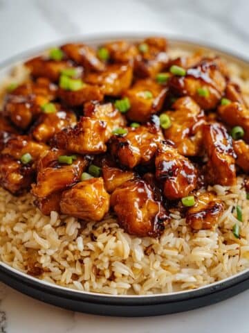 Honey BBQ Chicken & Rice Recipe