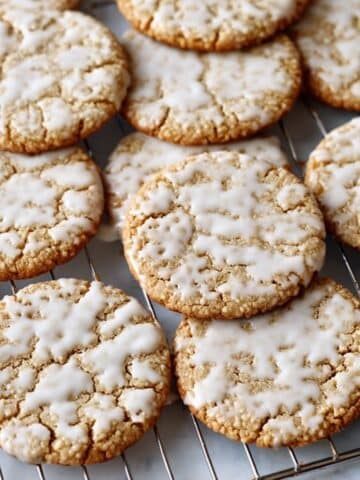 Iced Oatmeal Cookies Recipe