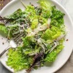 Lemon Parmesan Lettuce Salad Recipe