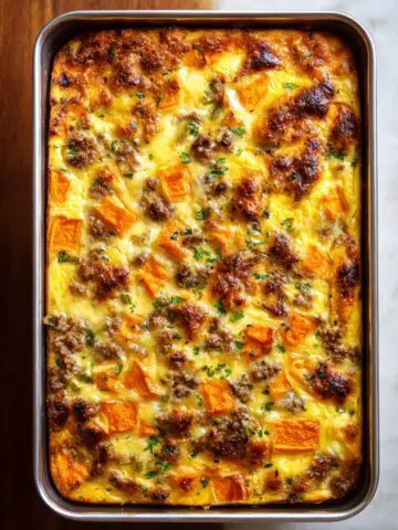 Easy Sweet Potato Egg Casserole Recipe