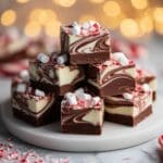 Peppermint Swirl Fudge Recipe