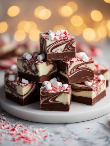 Peppermint Swirl Fudge Recipe