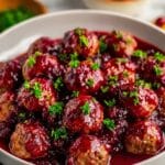 Quick Cranberry Meatballs – Festive Holiday Appetizer Recipe