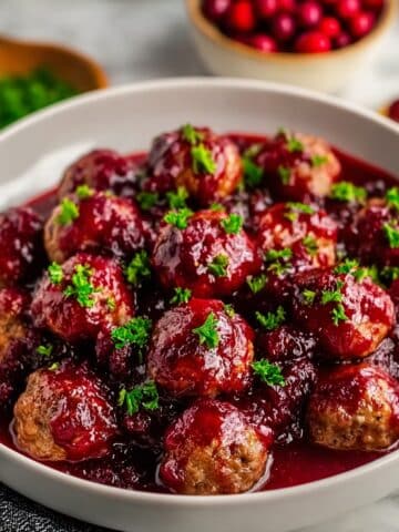 Quick Cranberry Meatballs – Festive Holiday Appetizer Recipe