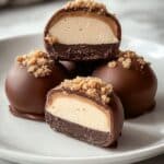 Easy High Protein Frozen Peanut Butter Greek Yogurt Bites Recipe