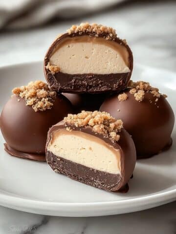 Easy High Protein Frozen Peanut Butter Greek Yogurt Bites Recipe