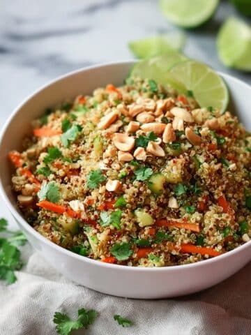 Thai Quinoa Crunch Salad: A Refreshing Healthy Delight! Recipe 6 Thai Quinoa Crunch Salad: A Refreshing Healthy Delight! Recipe
