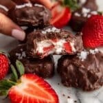 Strawberry Yogurt Clusters with Chocolate Coating Recipe