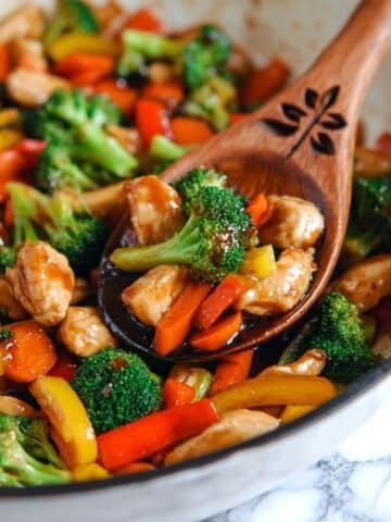 Easy Chicken Stir Fry with Vegetables and Honey Soy Sauce Recipe