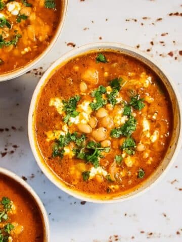 Mediterranean White Bean Soup Recipe