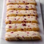 Orange Cranberry Shortbread Cookies Recipe
