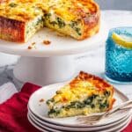 Cottage Cheese and Spinach Crustless Quiche Recipe