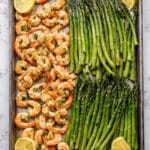 Lemon Garlic Shrimp and Asparagus (20-Minute Recipe) Recipe