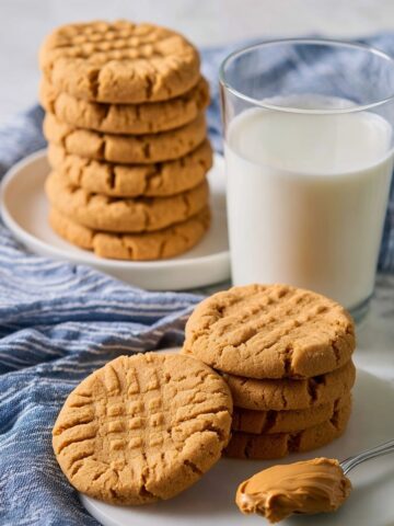 13 Minute 3-Ingredient Peanut Butter Cookie Recipe