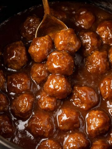 Slow Cooker Salisbury Steak Meatballs Recipe