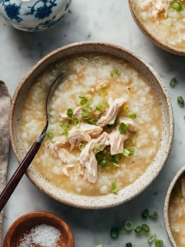 Creamy Chicken Congee Recipe for Instant Pot and Stovetop Recipe