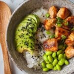 Teriyaki Salmon Sushi Bowl (GF) Recipe