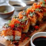 Spicy Salmon Sushi Bake Recipe