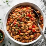 The BEST Slow Cooker Cowboy Beans Recipe
