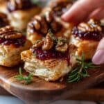 Baked Cranberry Brie Bites Recipe