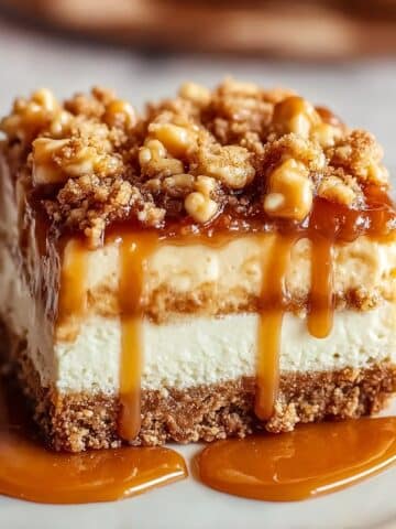 Caramel Apple Cheesecake Bars Recipe