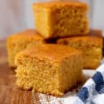 Sweet Potato Cornbread with Honey-Brown Sugar Glaze Recipe