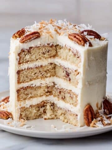 White German Chocolate Cake Recipe