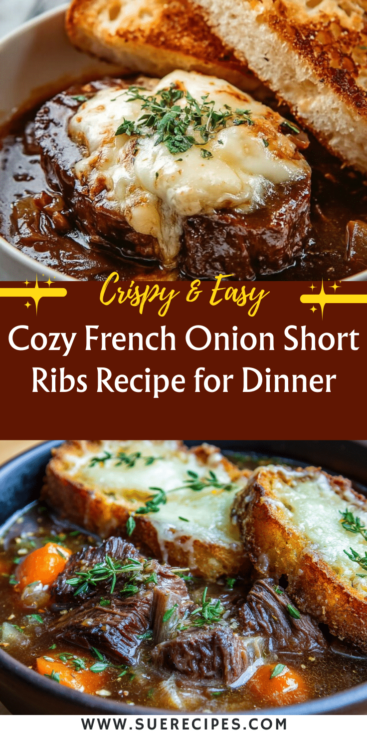 Frenched Short Rib French Onion Short Ribs: Deliciously Tender & Flavorful