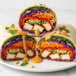 Thai Chicken Wrap with Crunchy Asian Slaw Recipe