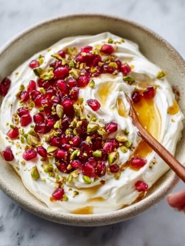 Whipped Feta with Pomegranate, Pistachios & Honey Recipe
