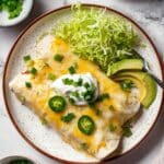 White Chicken Enchiladas Recipe