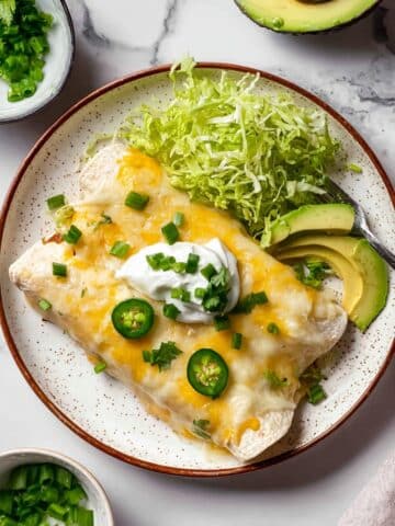 White Chicken Enchiladas Recipe