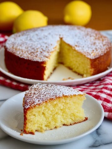 Italian Lemon Ricotta Cake Recipe