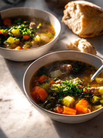 Crockpot Hearty Chicken and Rice Soup Recipe