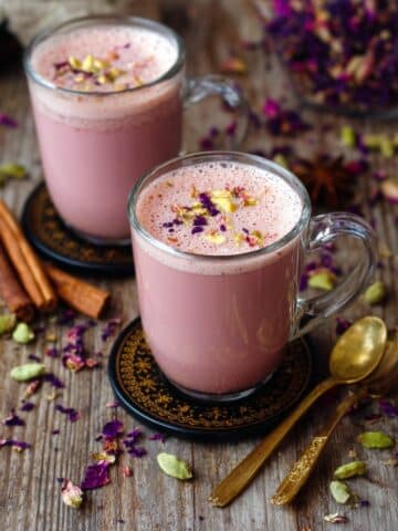 Kashmiri Pink Tea (Kashmiri Chai) Recipe