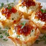 Quick Pepper Jelly Cream Cheese Appetizer Dip and Bites Recipe