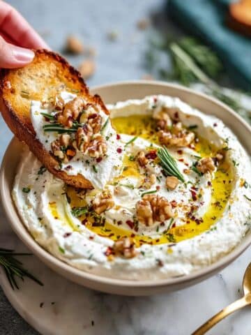 The Ultimate Spicy Ricotta Dip with Hot Honey Recipe