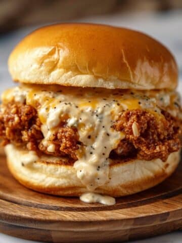 Cajun Chicken Sloppy Joes with Creamy Cheese Sauce Recipe