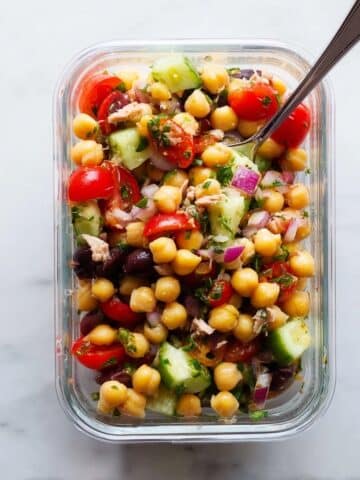 Chickpea Tuna Salad Recipe