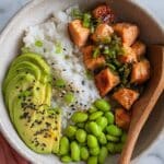Teriyaki Salmon Sushi Bowl Recipe