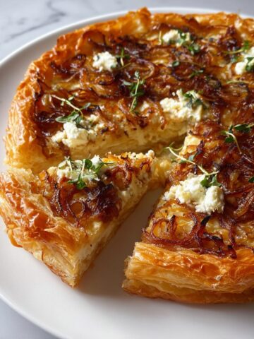Caramelized Onion and Goat Cheese Tarts Recipe