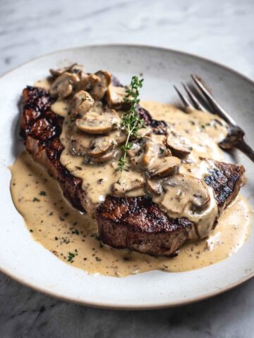 Mushroom Sauce for Steak Recipe