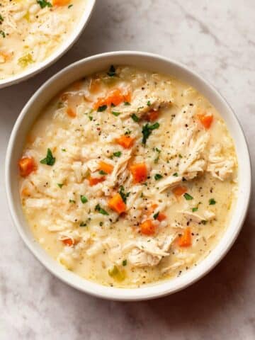 Creamy Chicken and Rice Soup Recipe